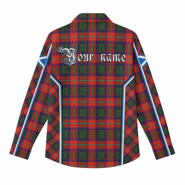 Riddell Tartan Crest Women Casual Shirt Scotland Coat of Arm Flag Style - Tartan Vibes Clothing