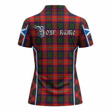 Riddell Tartan Crest Women's Polo Shirt Scotland Coat of Arm Flag Style - Tartan Vibes Clothing
