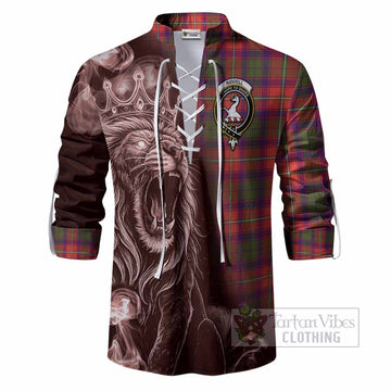 Riddell Tartan Ghillie Shirt Roaring Lion Heritage