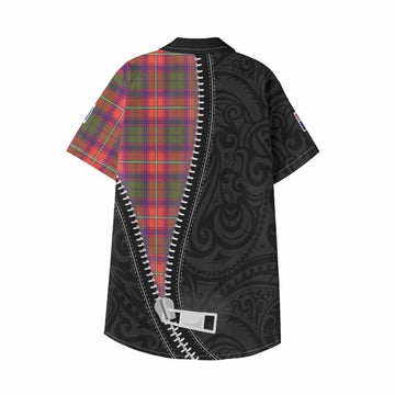 Riddell Tartan Kid Hawaiian Shirt New Zealand Pattern Unique Zipper Stylized