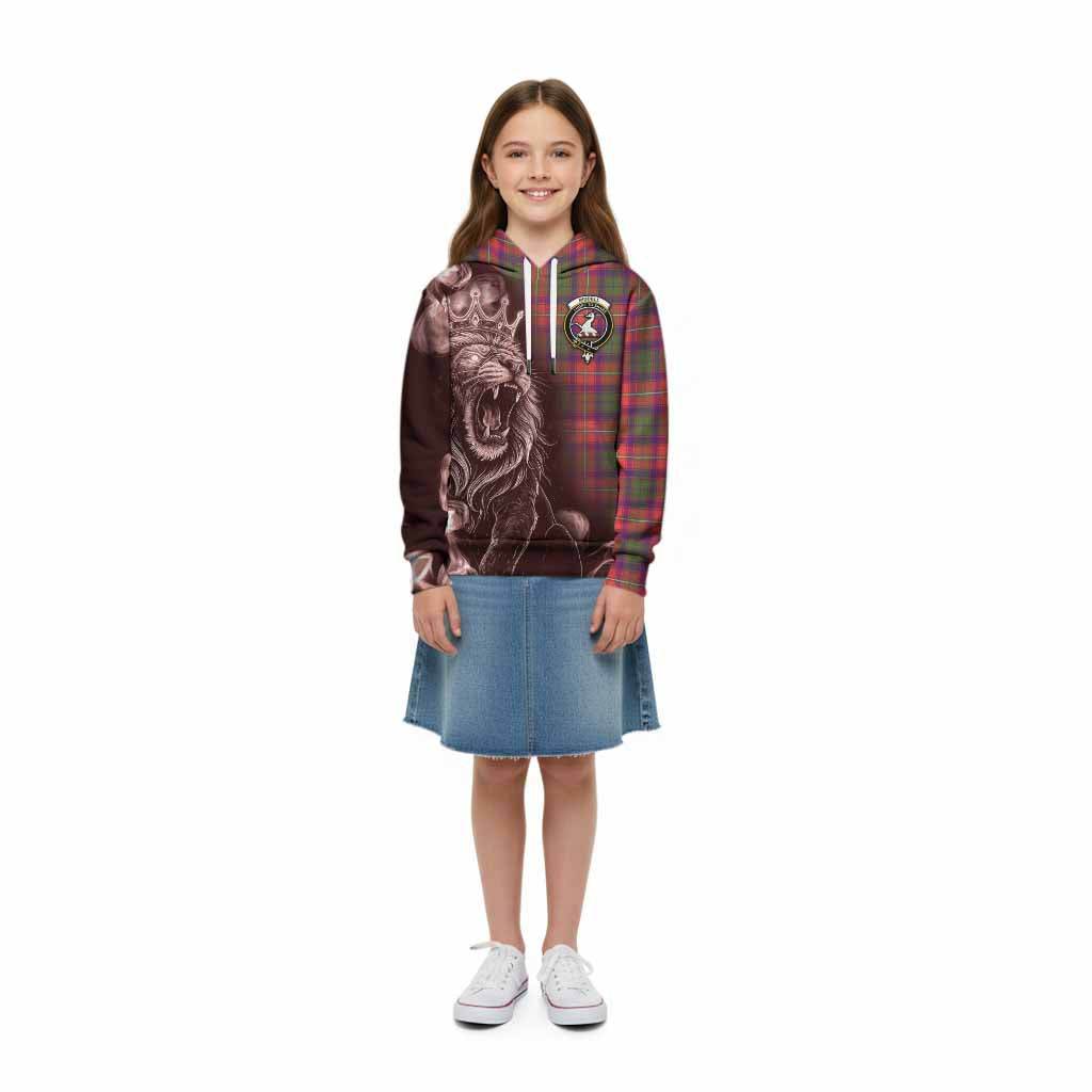 Riddell Tartan Kid Hoodie Roaring Lion Heritage