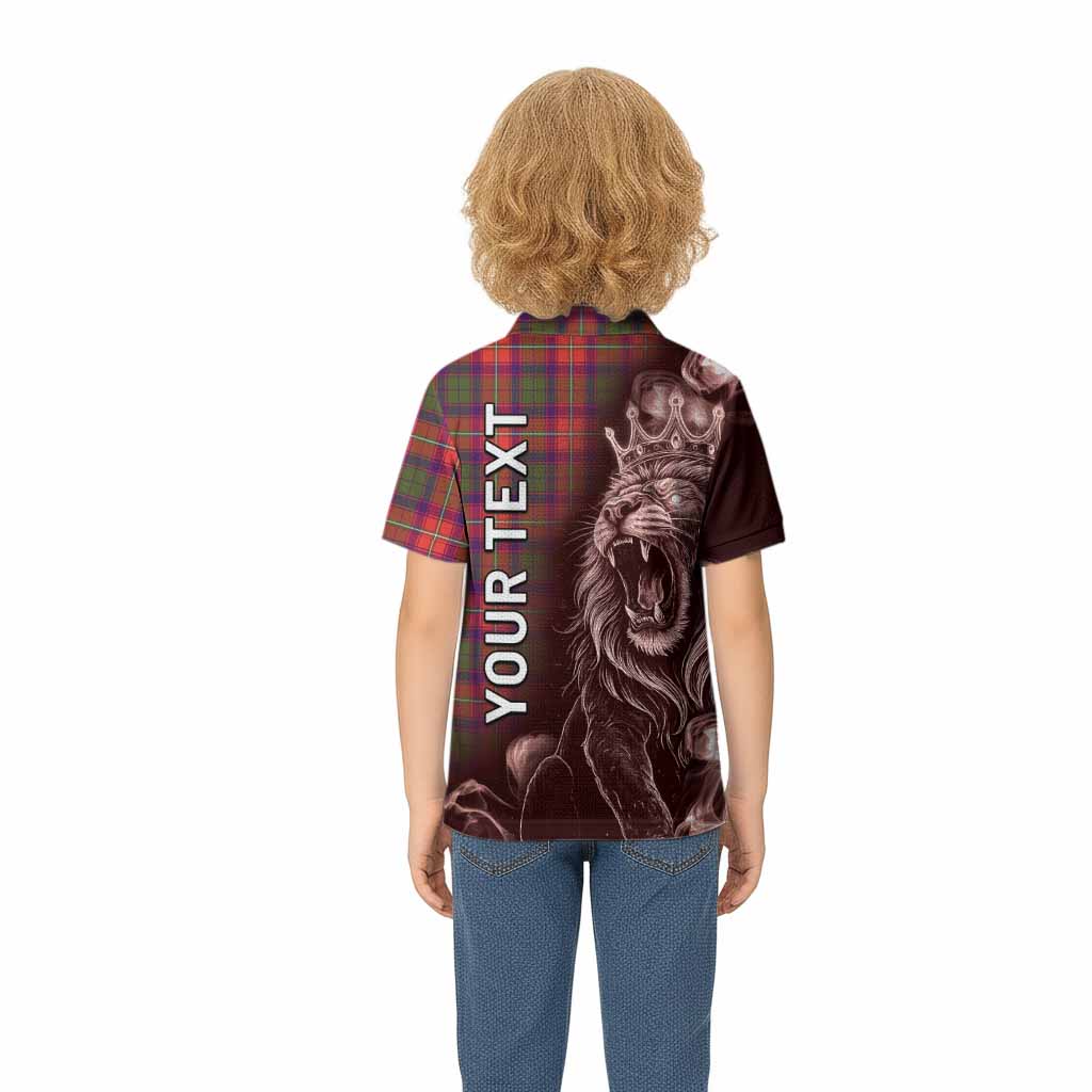 Riddell Tartan Kid Polo Shirt Roaring Lion Heritage