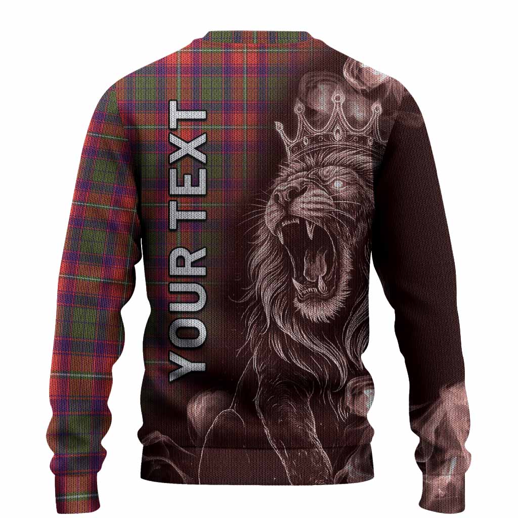 Riddell Tartan Knitted Sweater Roaring Lion Heritage