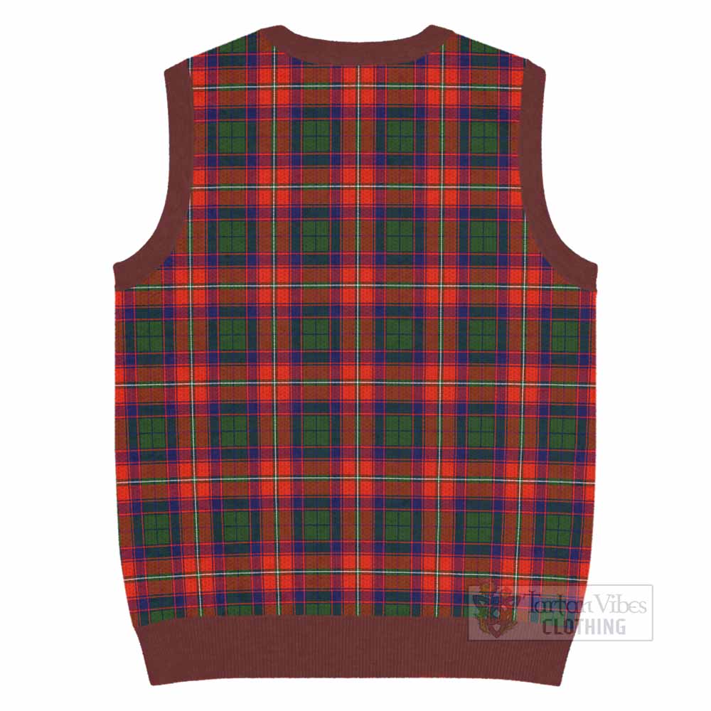 Riddell Tartan Knitted V-Neck Vest - Tartan Vibes Clothing
