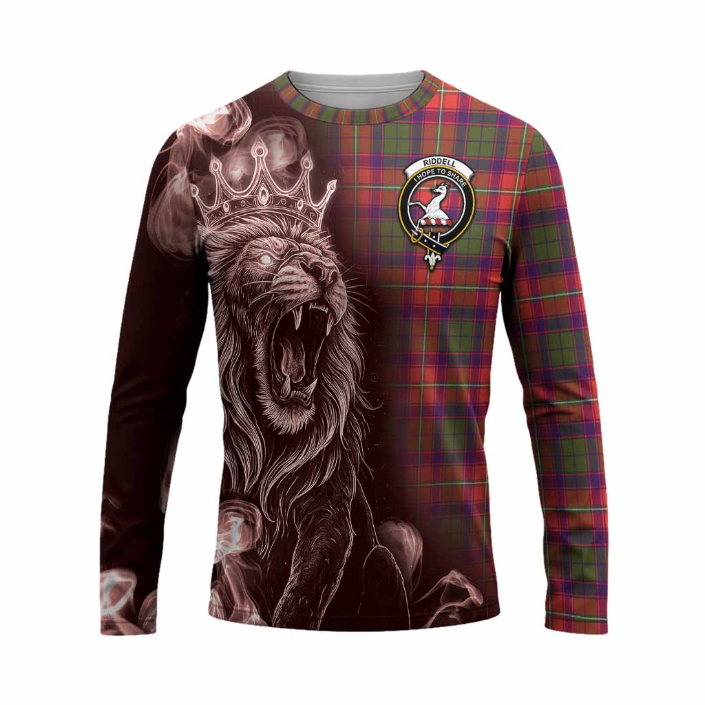 Riddell Tartan Long Sleeve T-Shirt Roaring Lion Heritage