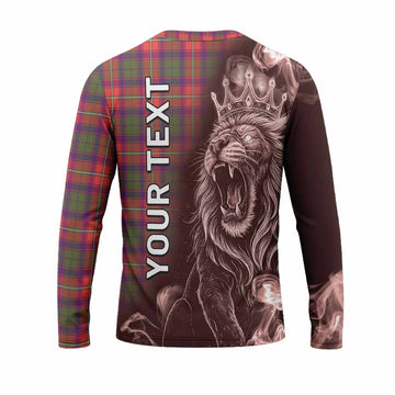 Riddell Tartan Long Sleeve T-Shirt Roaring Lion Heritage