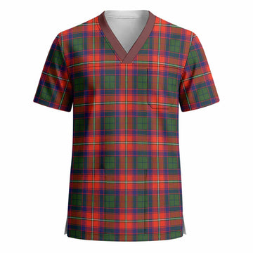 Riddell Tartan Scrub Top - Tartan Vibes Clothing