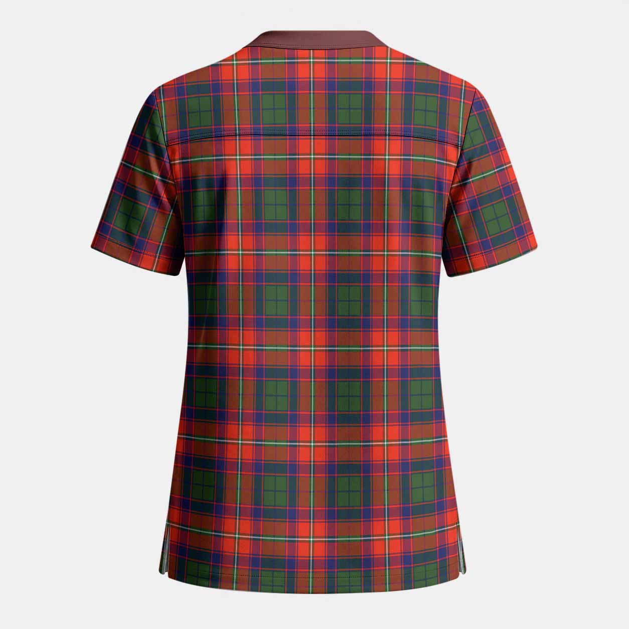 Riddell Tartan Scrub Top - Tartan Vibes Clothing