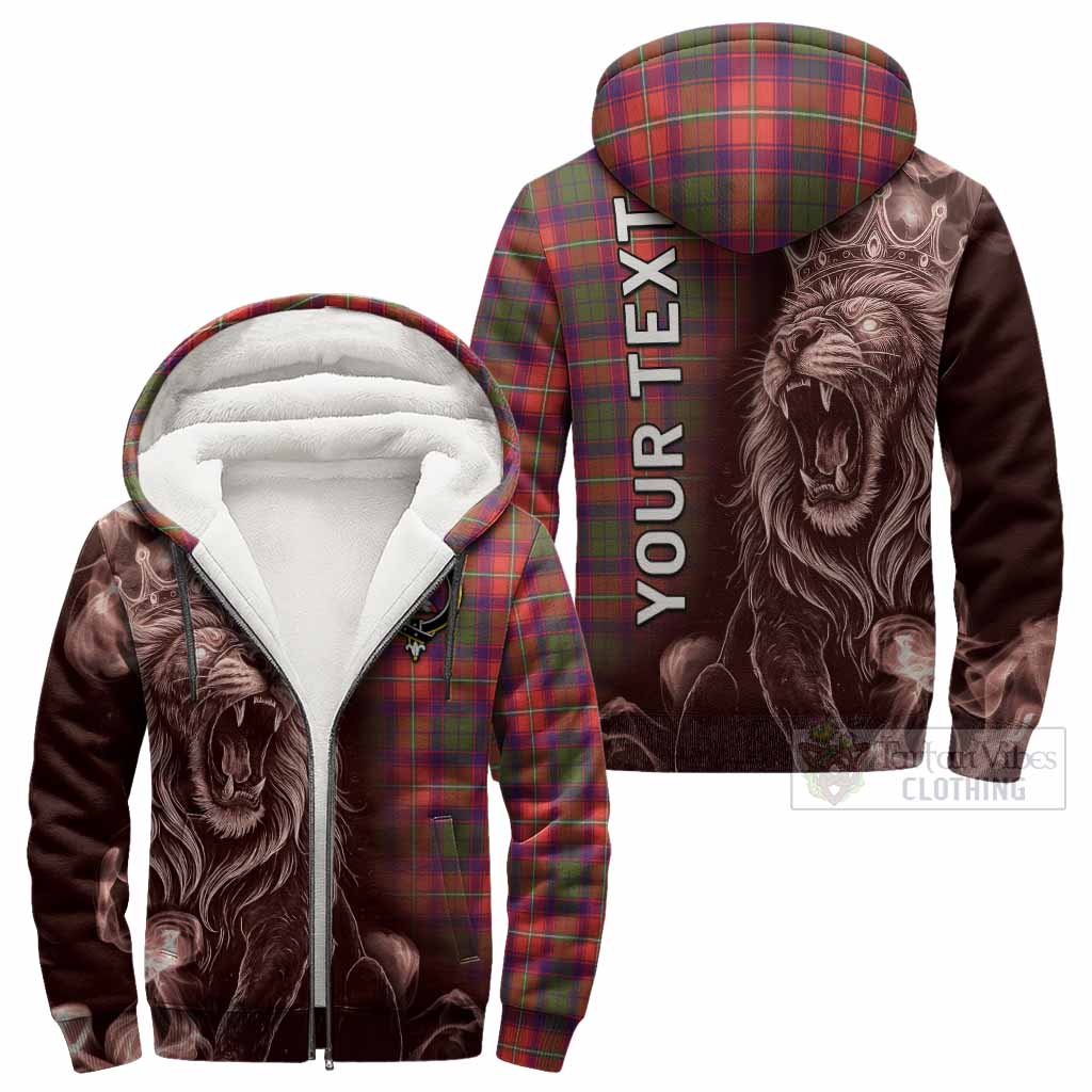 Riddell Tartan Sherpa Hoodie Roaring Lion Heritage