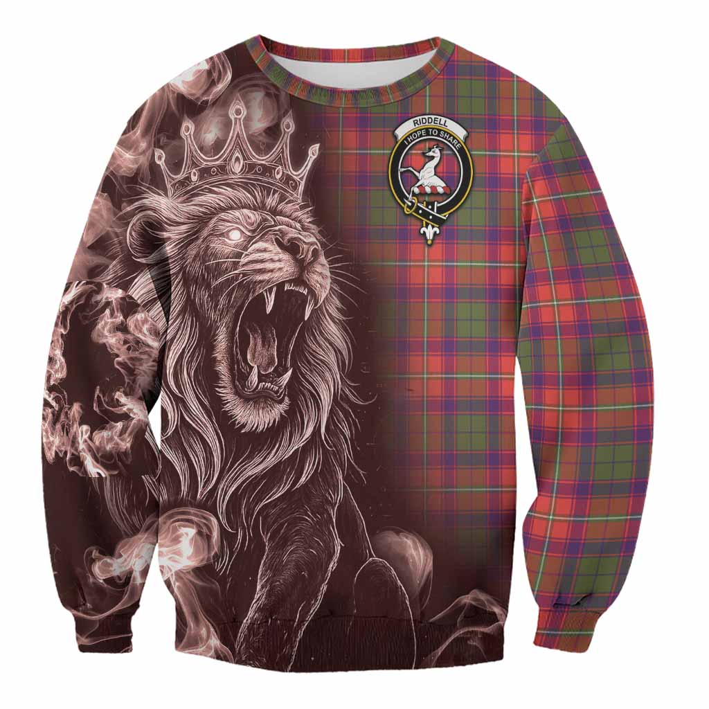 Riddell Tartan Sweatshirt Roaring Lion Heritage
