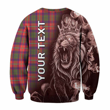 Riddell Tartan Sweatshirt Roaring Lion Heritage