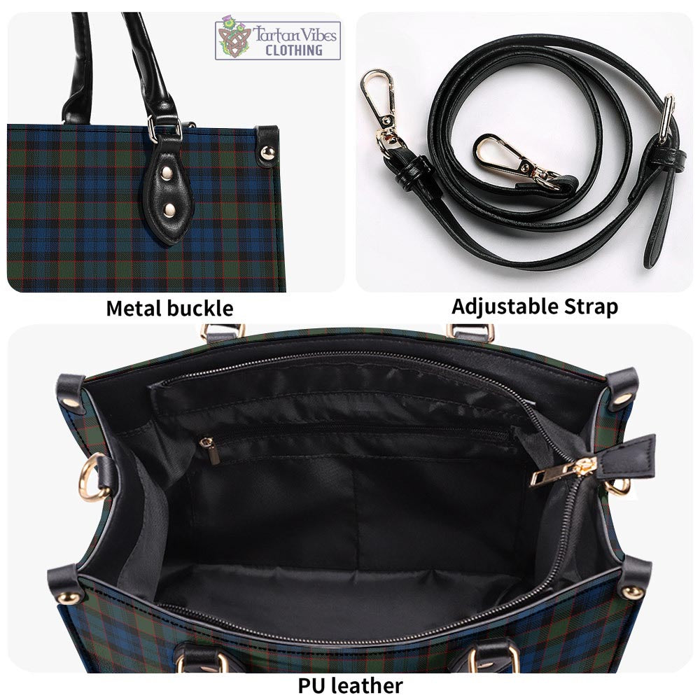 Riddoch Tartan Luxury Leather Handbags - Tartan Vibes Clothing
