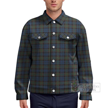 Riddoch Tartan Unisex Lapel Cotton Jacket Unisex - Tartan Vibes Clothing