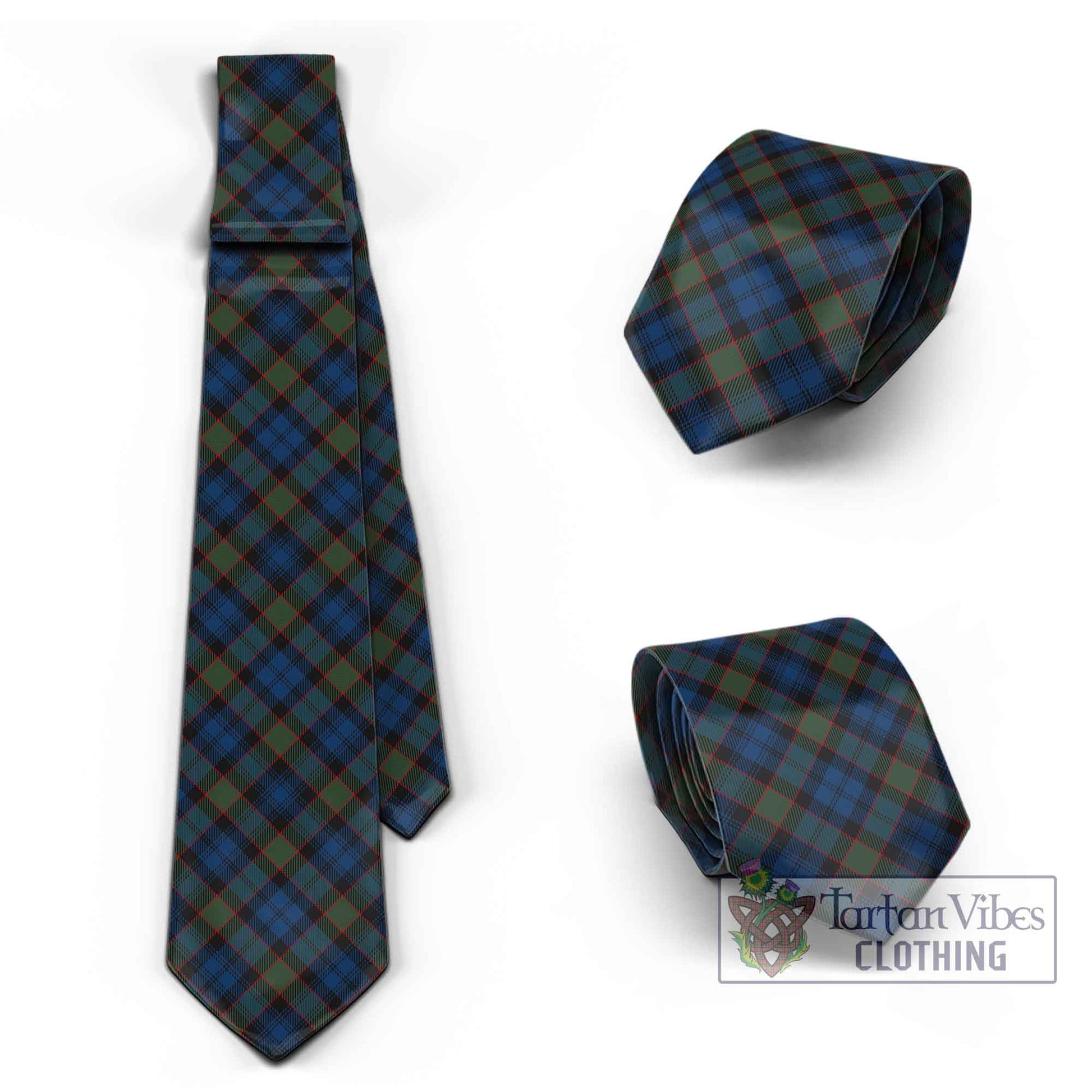 Riddoch Tartan Classic Necktie Cross Style Necktie One Size - Tartan Vibes Clothing