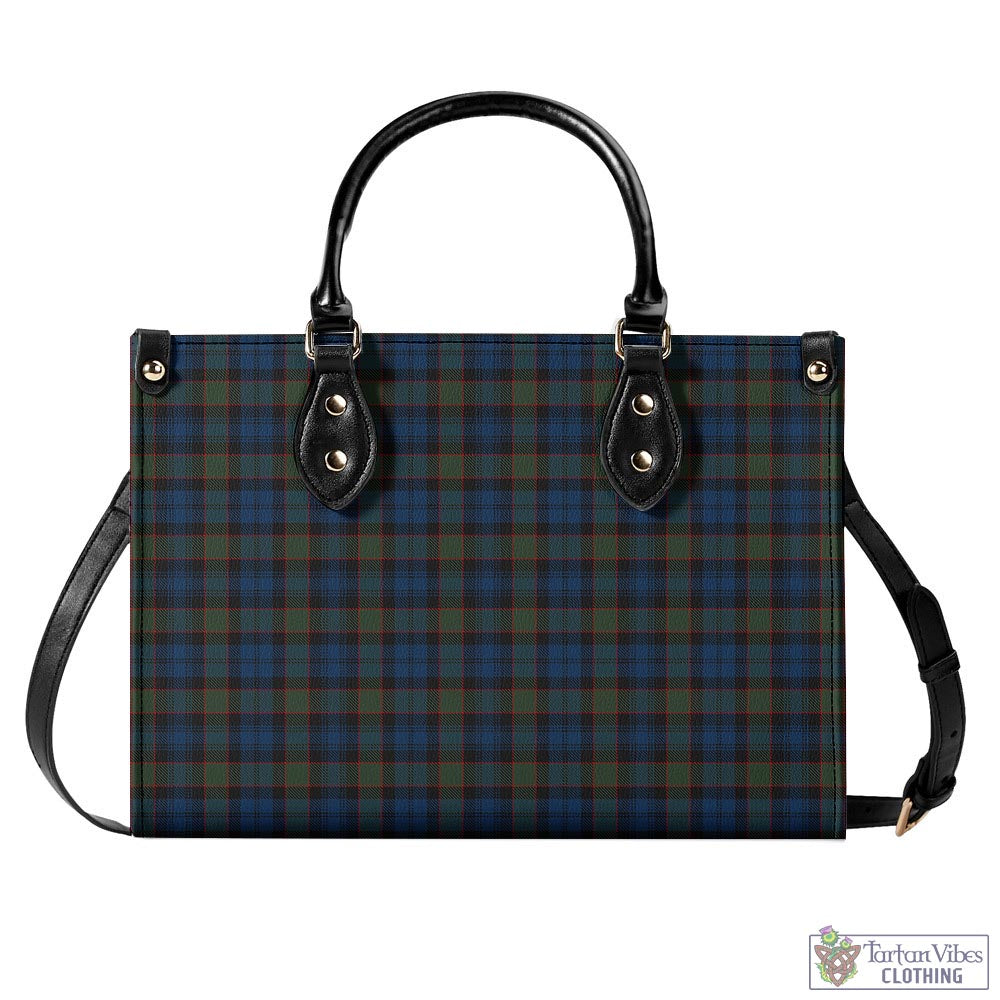 Riddoch Tartan Luxury Leather Handbags L - Tartan Vibes Clothing