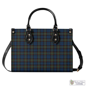 Riddoch Tartan Luxury Leather Handbags L - Tartan Vibes Clothing