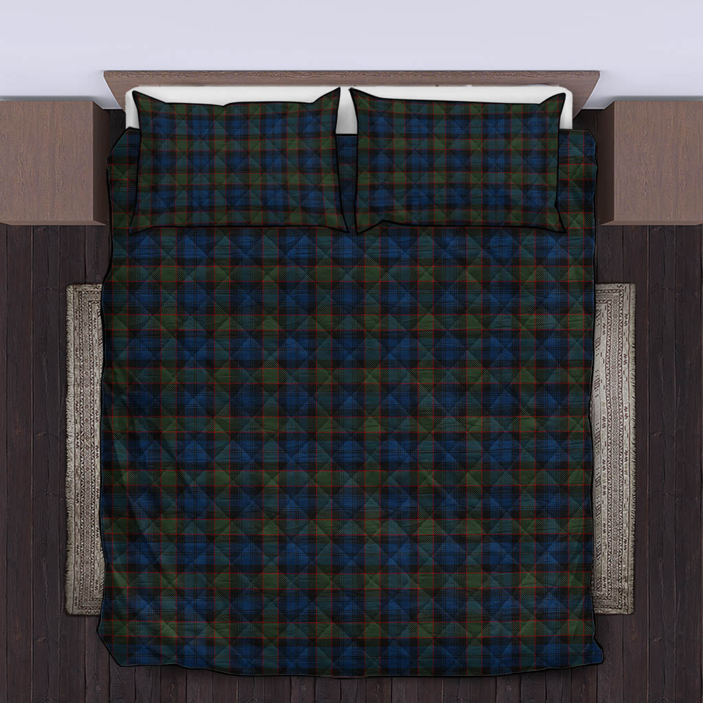 Riddoch Tartan Quilt Bed Set King - Tartan Vibes Clothing