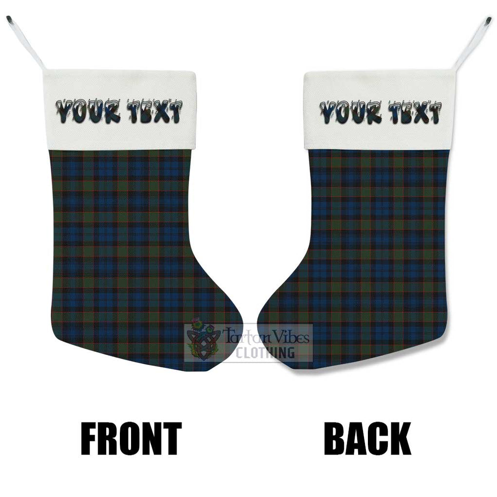 Riddoch Tartan Christmas Stocking with Personalized Text - Tartan Vibes Clothing