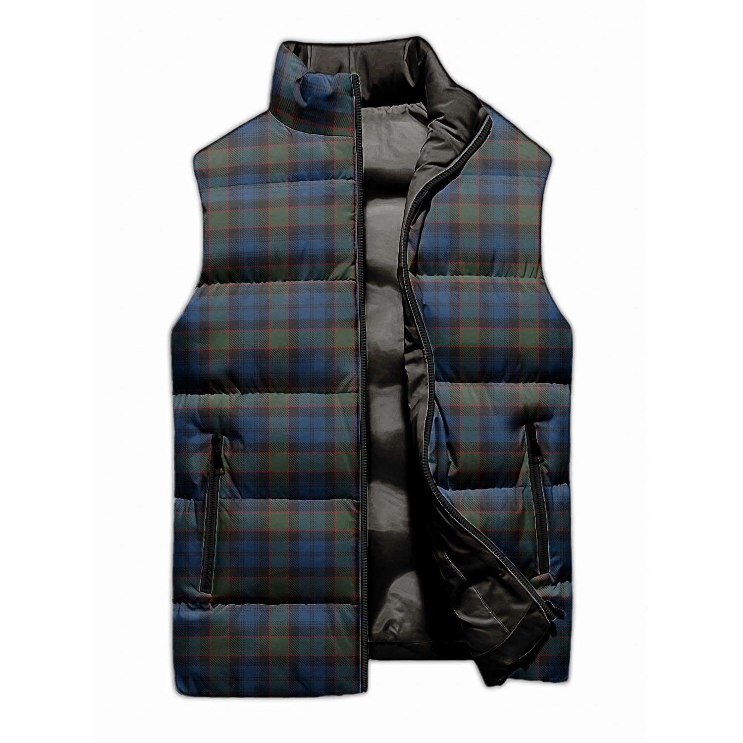 Riddoch Tartan Sleeveless Puffer Jacket Unisex M - Tartan Vibes Clothing
