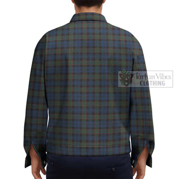 Riddoch Tartan Unisex Lapel Cotton Jacket - Tartan Vibes Clothing
