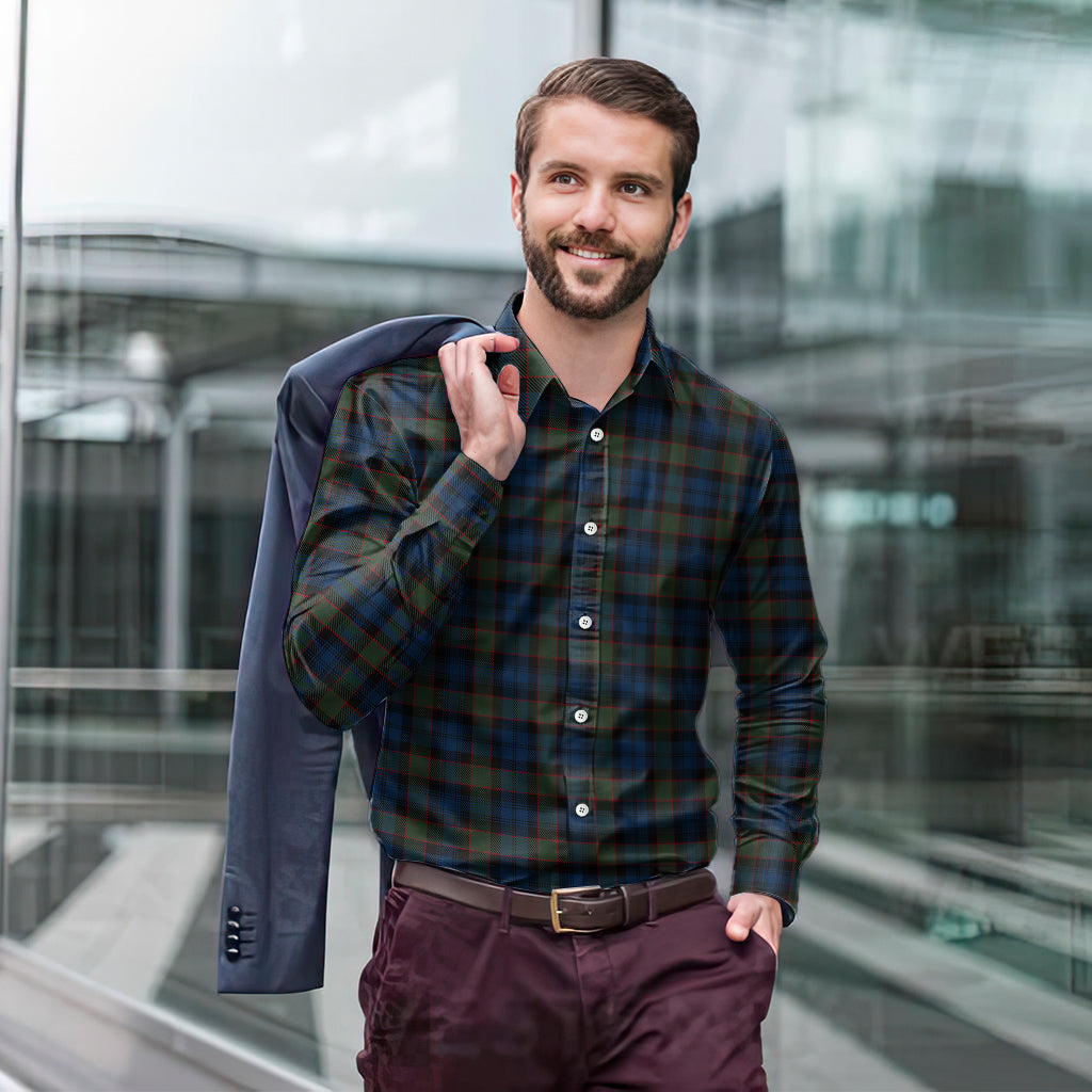 Riddoch Tartan Long Sleeve Button Up Shirt - Tartan Vibes Clothing