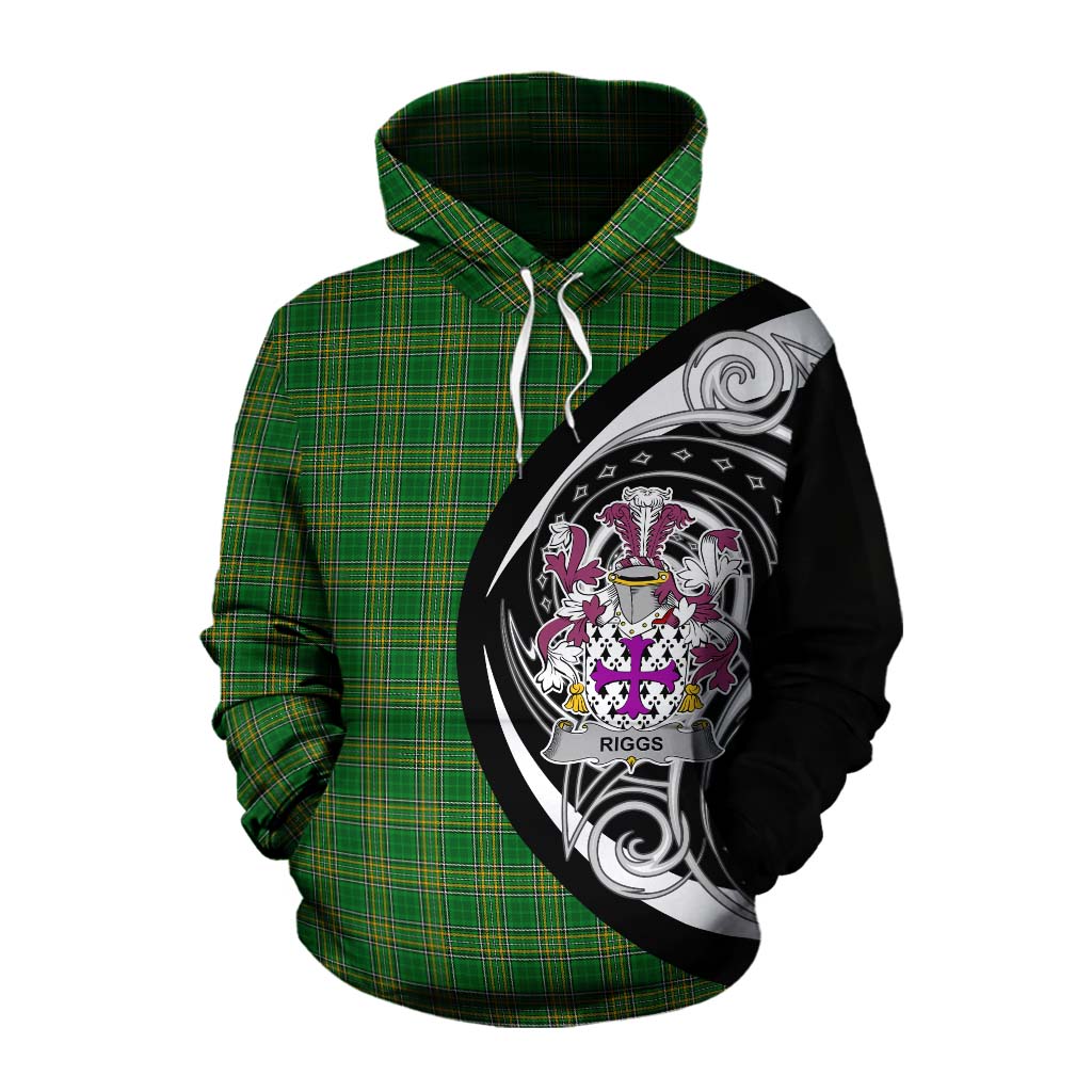 Riggs Irish Clan Cotton Hoodie Celtic Circle Style Pullover Hoodie XS - Tartan Vibes Clothing