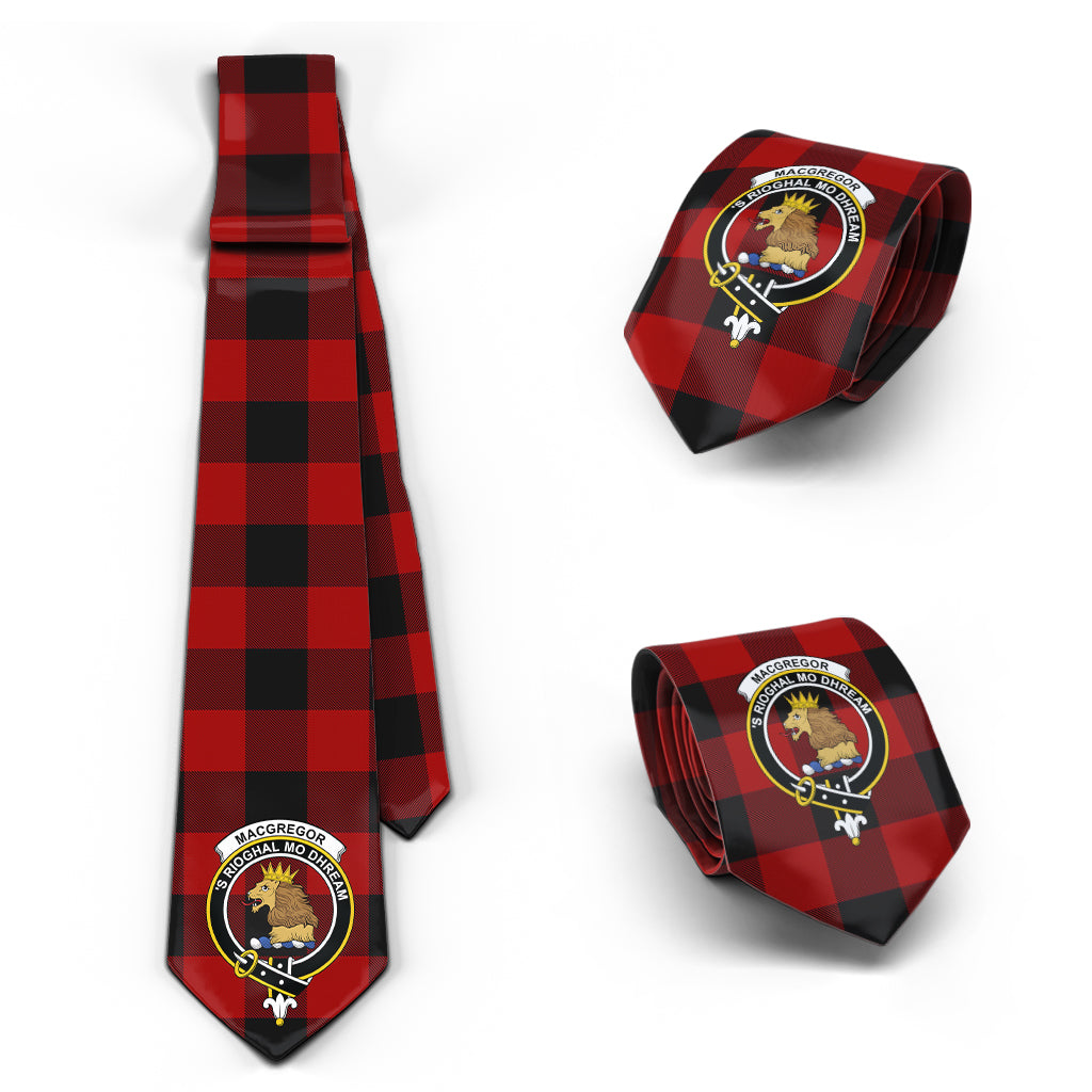 rob-roy-macgregor-tartan-classic-necktie-with-family-crest