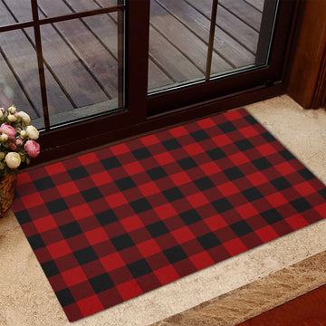 Rob Roy Macgregor Tartan Rubber Doormat