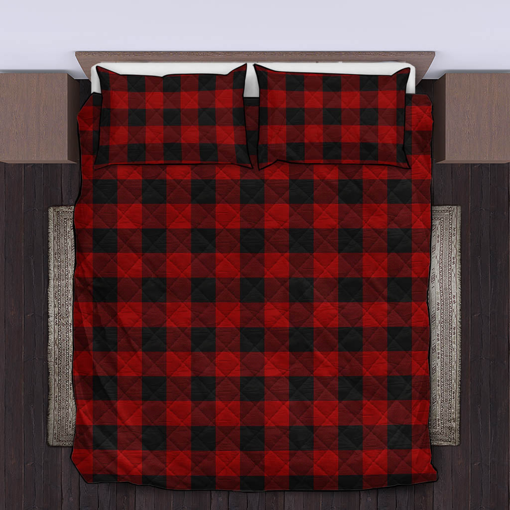 Rob Roy Macgregor Tartan Quilt Bed Set King - Tartan Vibes Clothing