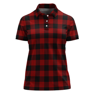 Rob Roy Macgregor Tartan Polo Shirt For Women