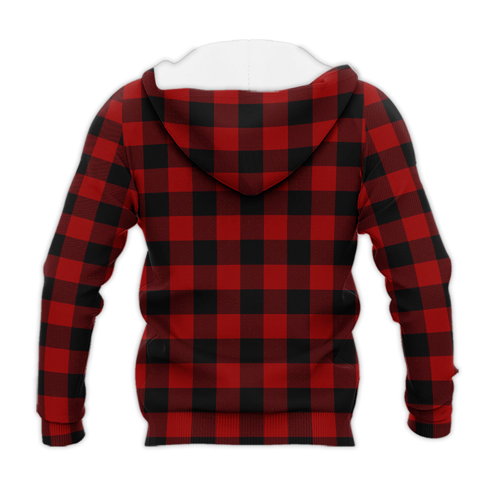 Rob Roy Macgregor Tartan Knitted Hoodie - Tartan Vibes Clothing