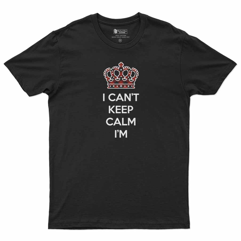 Rob Roy Macgregor Can't Keep Calm Men's T-Shirt Black - Tartan Vibes Clothing
