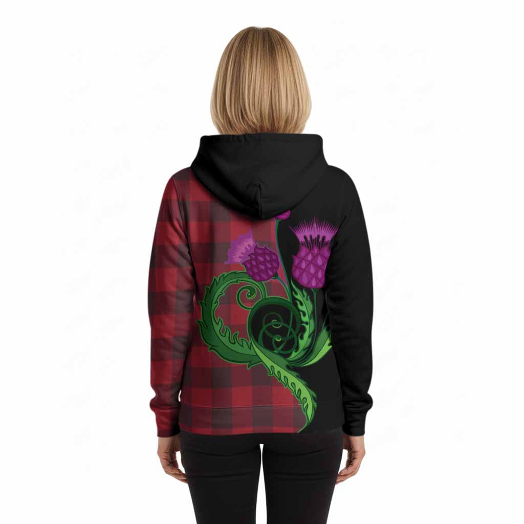 Rob Roy Macgregor Tartan Hoodie Traditional Scottish Thistle