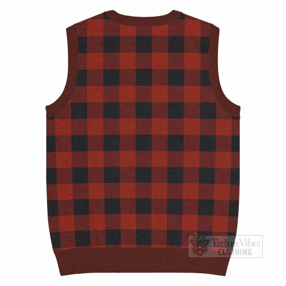 Rob Roy Macgregor Tartan Knitted V-Neck Vest - Tartan Vibes Clothing