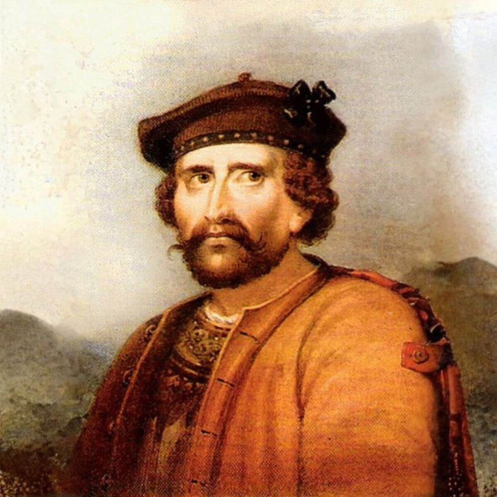 Portrait of Rob Roy MacGregor Scottish outlaw and Jacobite folk hero