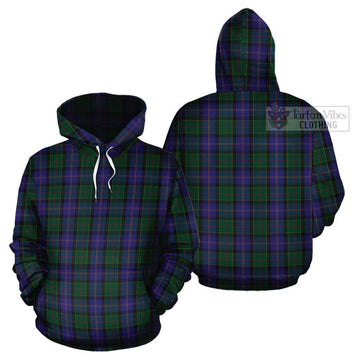 Robb Tartan Cotton Hoodie Pullover Hoodie - Tartan Vibes Clothing