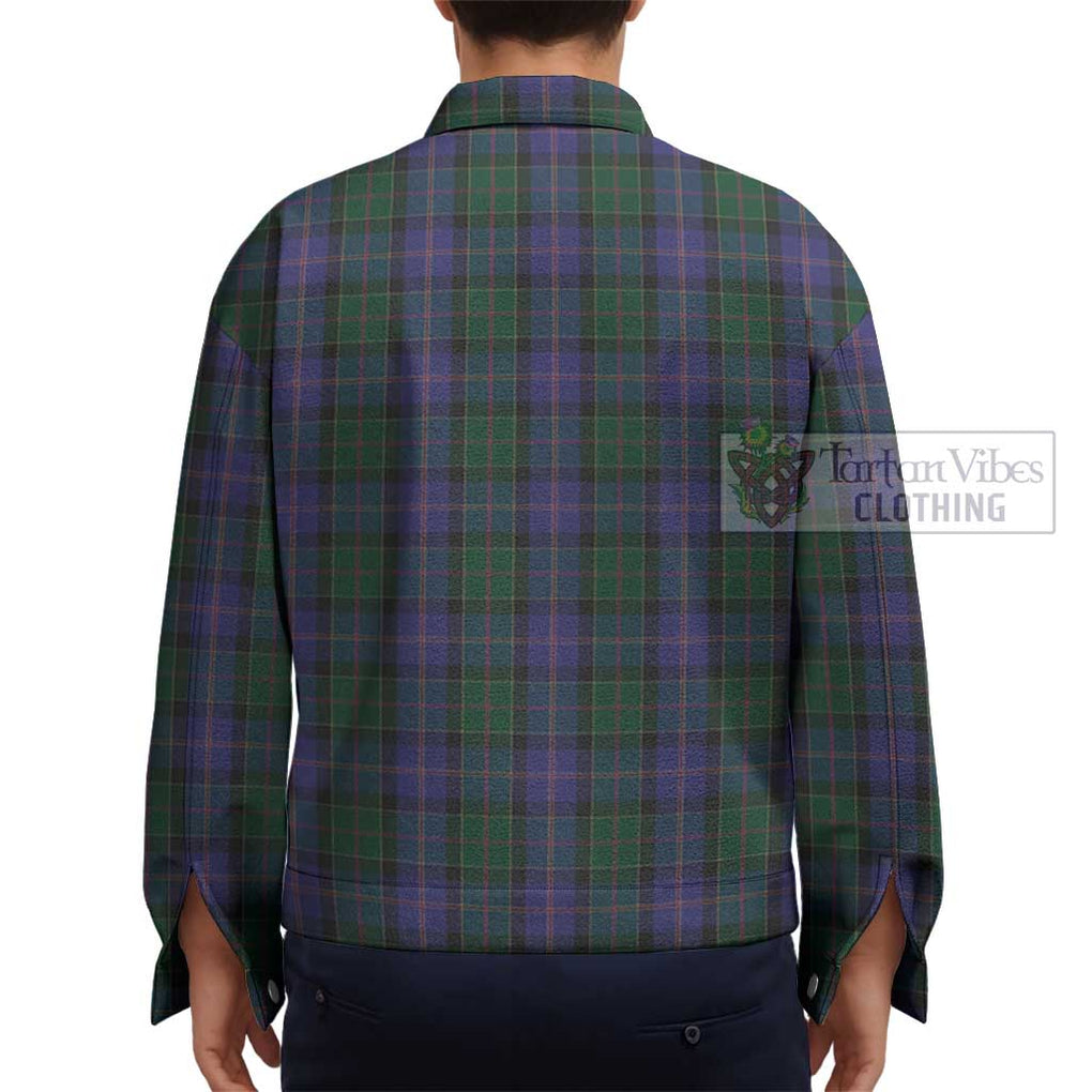 Robb Tartan Unisex Lapel Cotton Jacket - Tartan Vibes Clothing