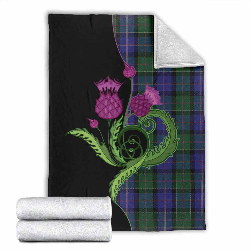 Robb Tartan Blanket Traditional Scottish Thistle X-Large 59 x 79 inches 150 x 200 cm - Tartan Vibes Clothing