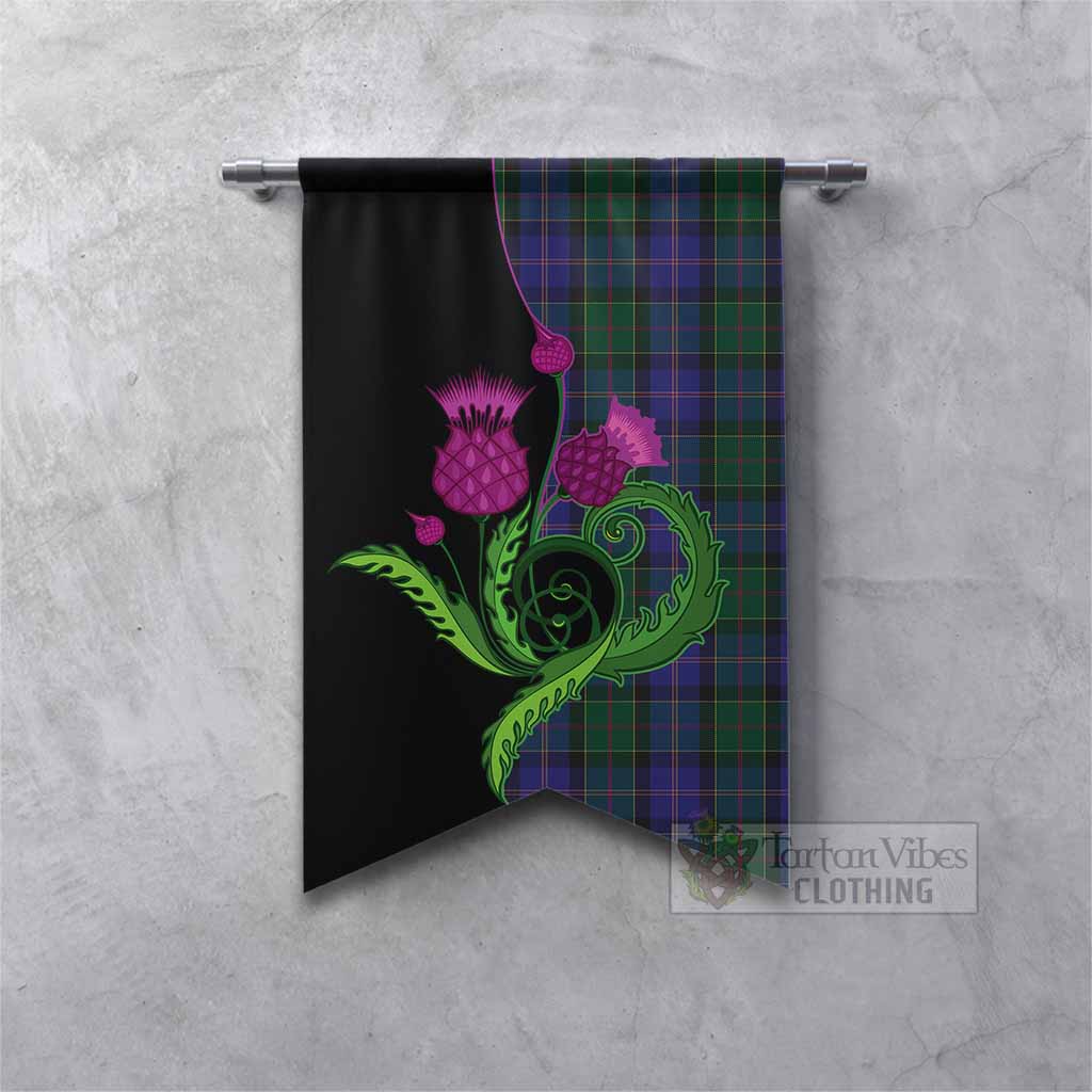 Robb Tartan Gonfalon Traditional Scottish Thistle Fishtail - Tartan Vibes Clothing