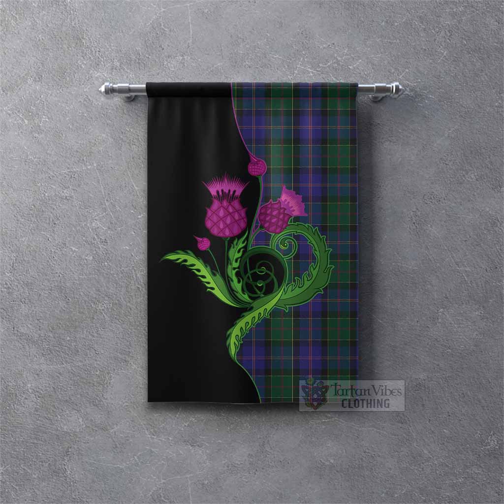 Robb Tartan Gonfalon Traditional Scottish Thistle Rectangle - Tartan Vibes Clothing