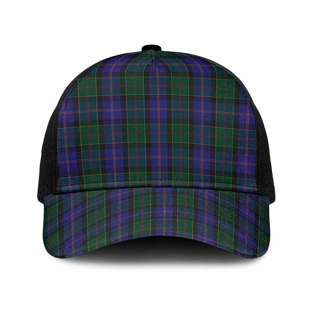 Robb Tartan Mesh Trucker Cap One Size (Adjustable) Black - Tartan Vibes Clothing