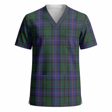 Robb Tartan Scrub Top - Tartan Vibes Clothing