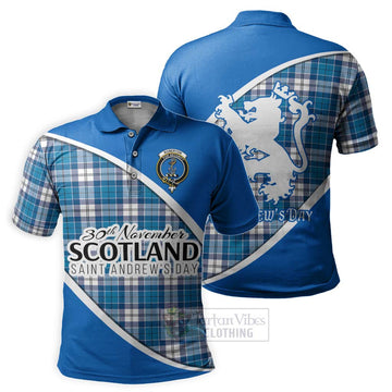 Roberton Family Crest Tartan Polo Shirt Celebrate Saint Andrew's Day in Style Kid - Tartan Vibes Clothing