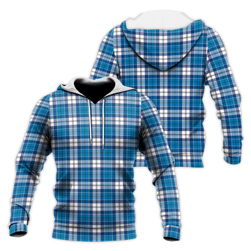 Roberton Tartan Knitted Hoodie Unisex - Tartan Vibes Clothing