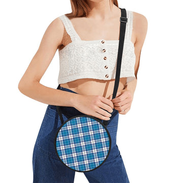Roberton Tartan Round Satchel Bags One Size 9*9*2.7 inch - Tartan Vibes Clothing