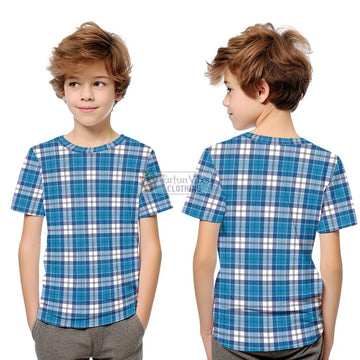 Roberton Tartan Kid T-Shirt Youth XL Size14 - Tartan Vibes Clothing