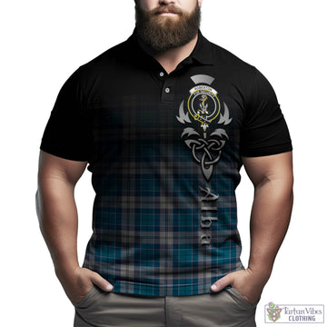 Roberton Tartan Polo Shirt Featuring Alba Gu Brath Family Crest Celtic Inspired Kid - Tartan Vibes Clothing