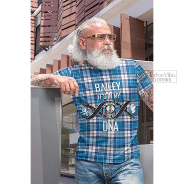 Tartan Vibes Clothing Roberton Tartan Cotton T-shirt with Family Crest DNA In Me Style