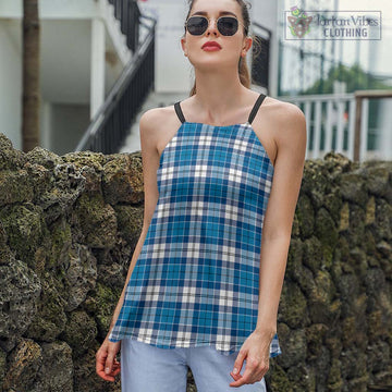 Roberton Tartan Loose Halter Neck Camisole Women - Tartan Vibes Clothing