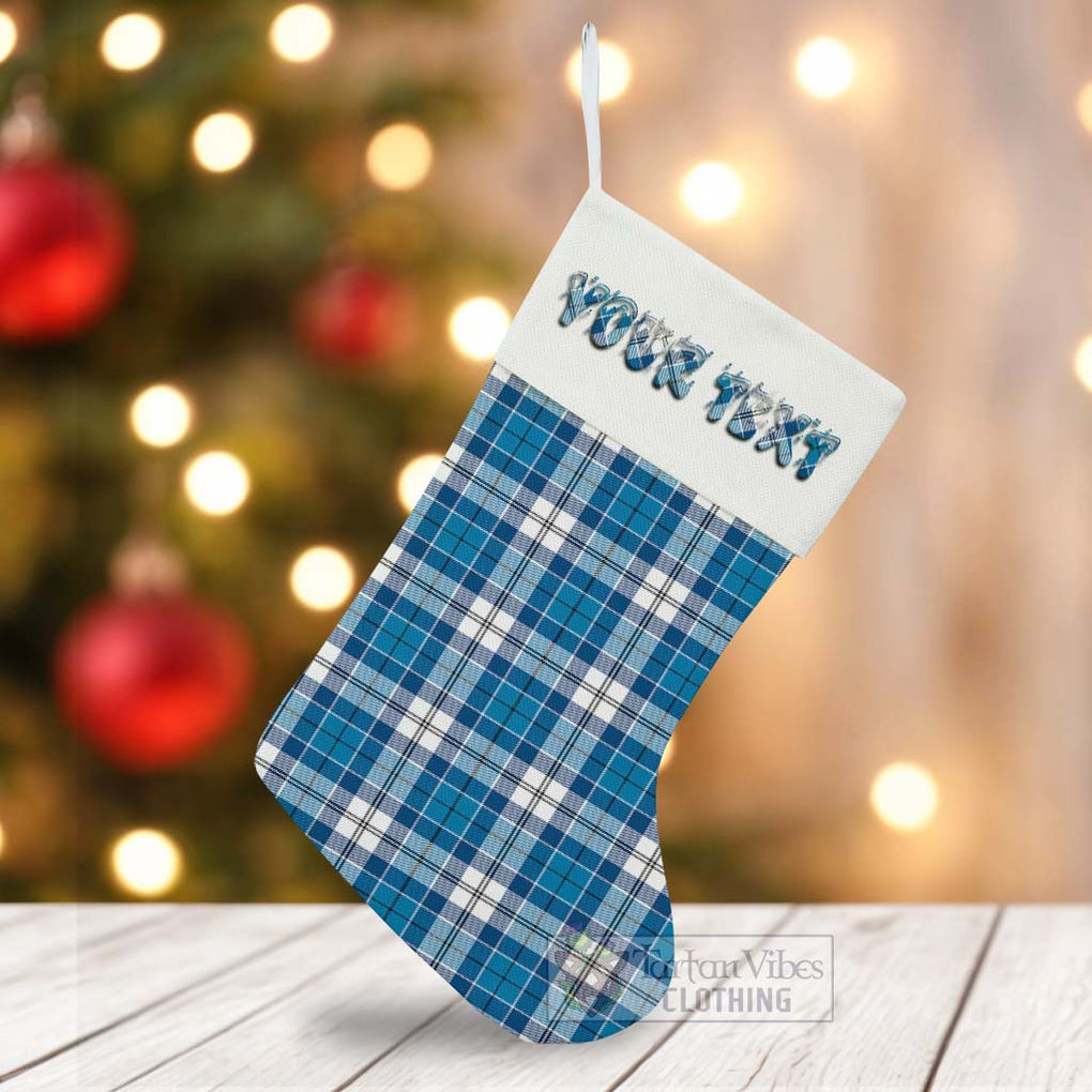 Roberton Tartan Christmas Stocking with Personalized Text - Tartan Vibes Clothing